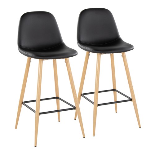 Pebble 30" Fixed-height Barstool - Set Of 2